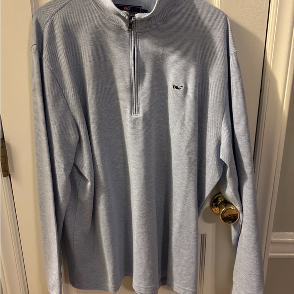 Vineyard Vines Other - Vineyard Vines Men's Sky Blue Zip-Up Sweater